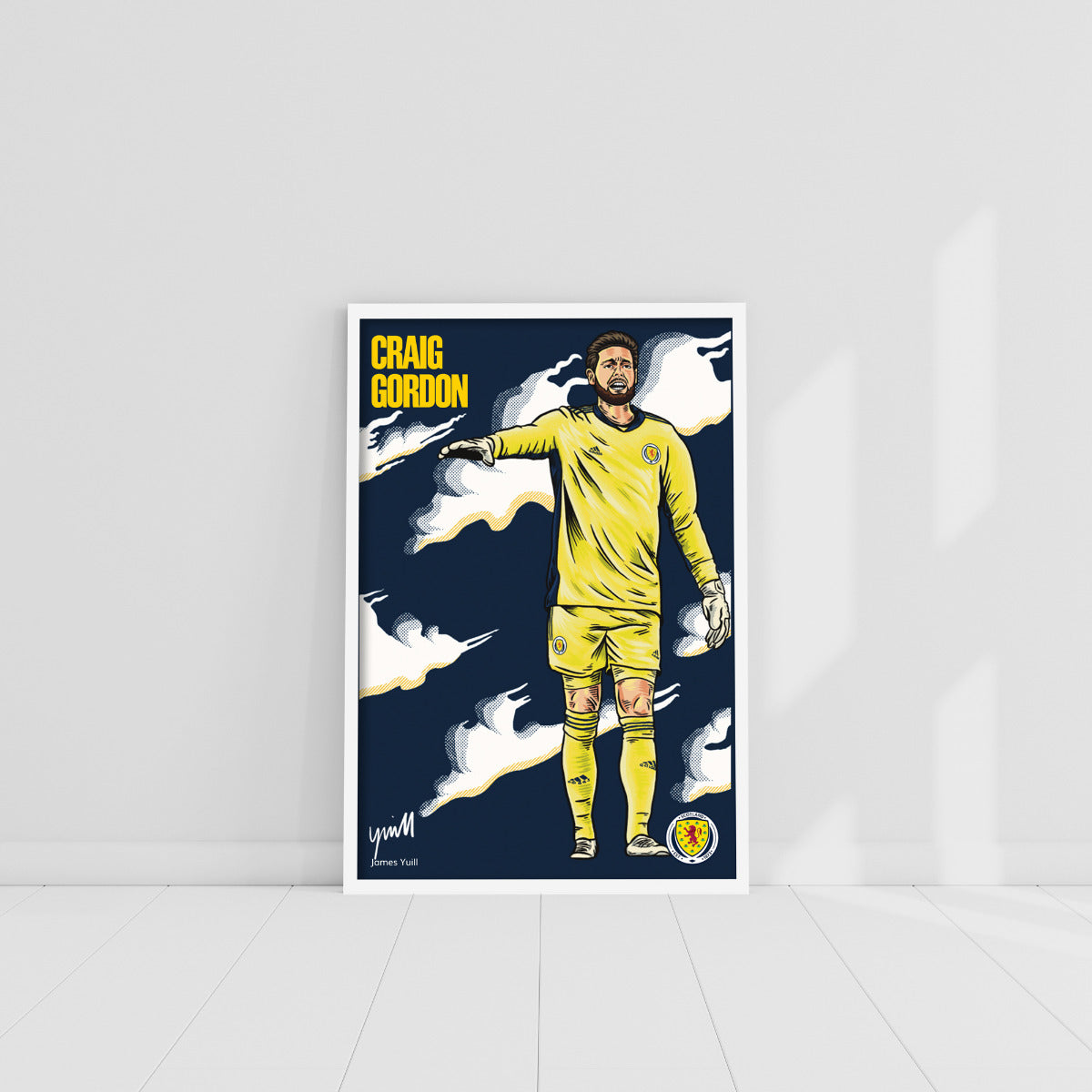 Scotland National Team - Craig Gordon Print