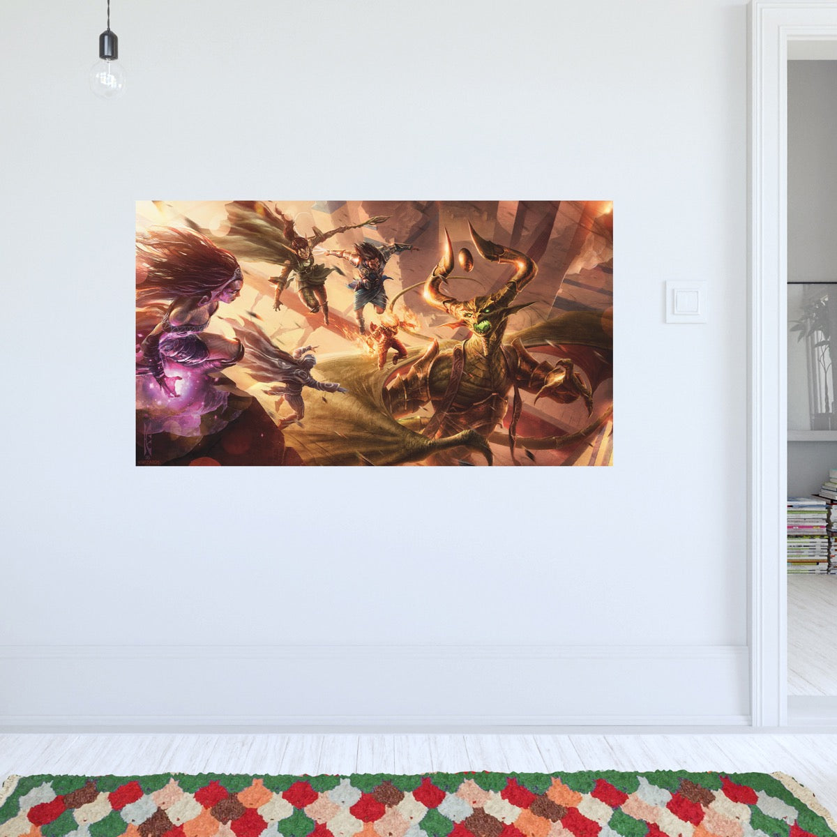 Magic: The Gathering Group Art Wall Sticker