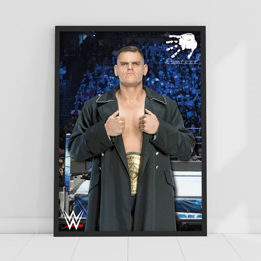 WWE Print - Gunther Crowd Poster