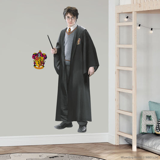 HARRY POTTER Wall Sticker - Harry Potter 2nd Year Cut Out Wall Decal Wizarding World Art
