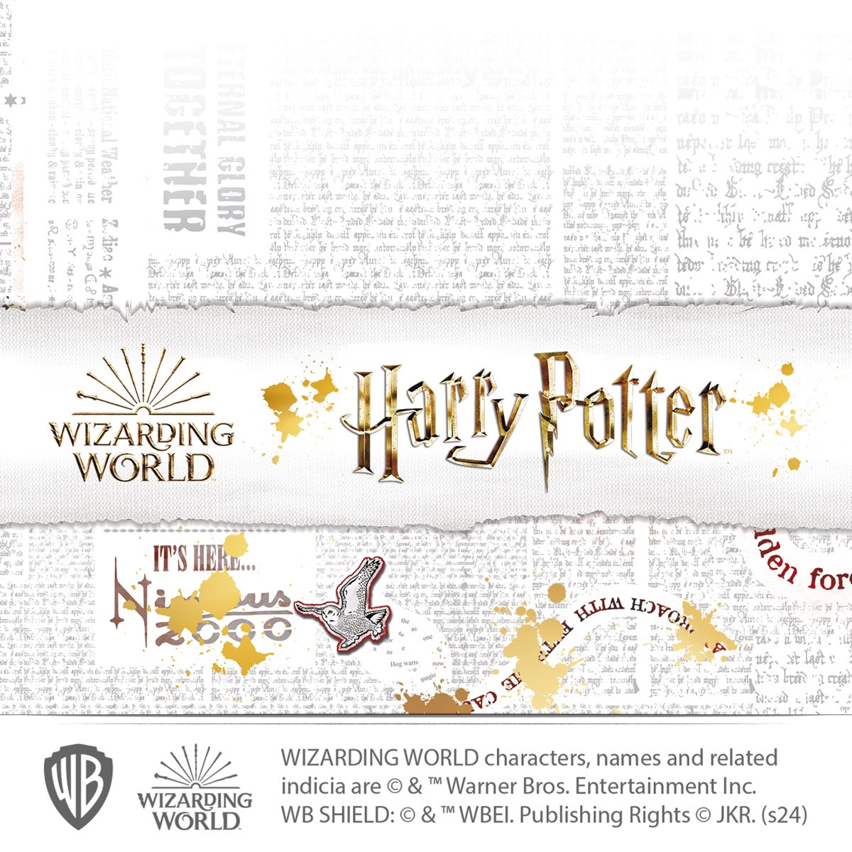 HARRY POTTER Wall Sticker - Hogwarts Crest Wall Decal Wizarding World Art