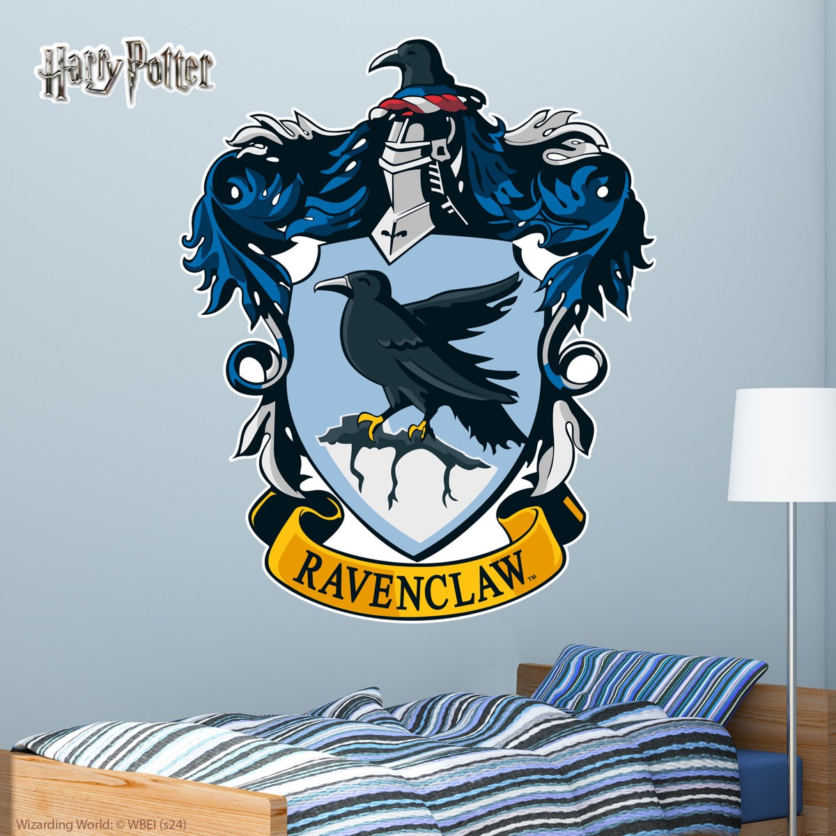 HARRY POTTER Wall Sticker - Ravenclaw Crest Wall Decal Wizarding World Art