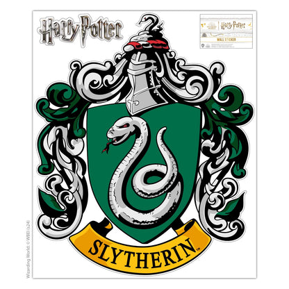 HARRY POTTER Wall Sticker - Slytherin Crest Wall Decal Wizarding World Art