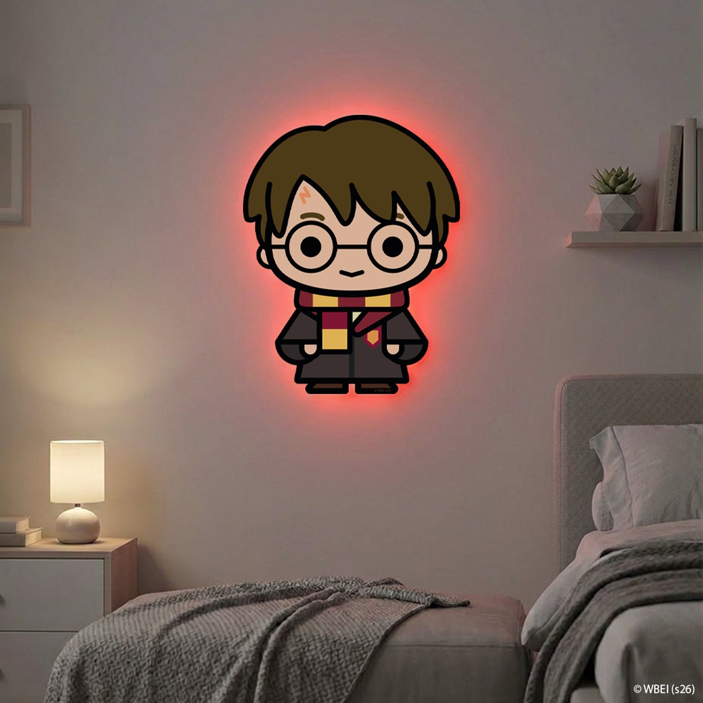 Harry Potter Charm Art Character LED Backlit WallLite