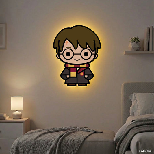 Harry Potter Charm Art Character LED Backlit Wallpop