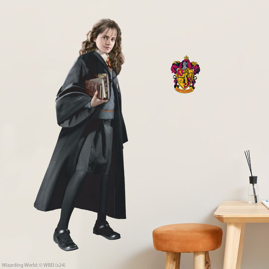 HARRY POTTER Wall Sticker - Hermione Granger 2nd Year Cut Out Wall Decal Wizarding World Art