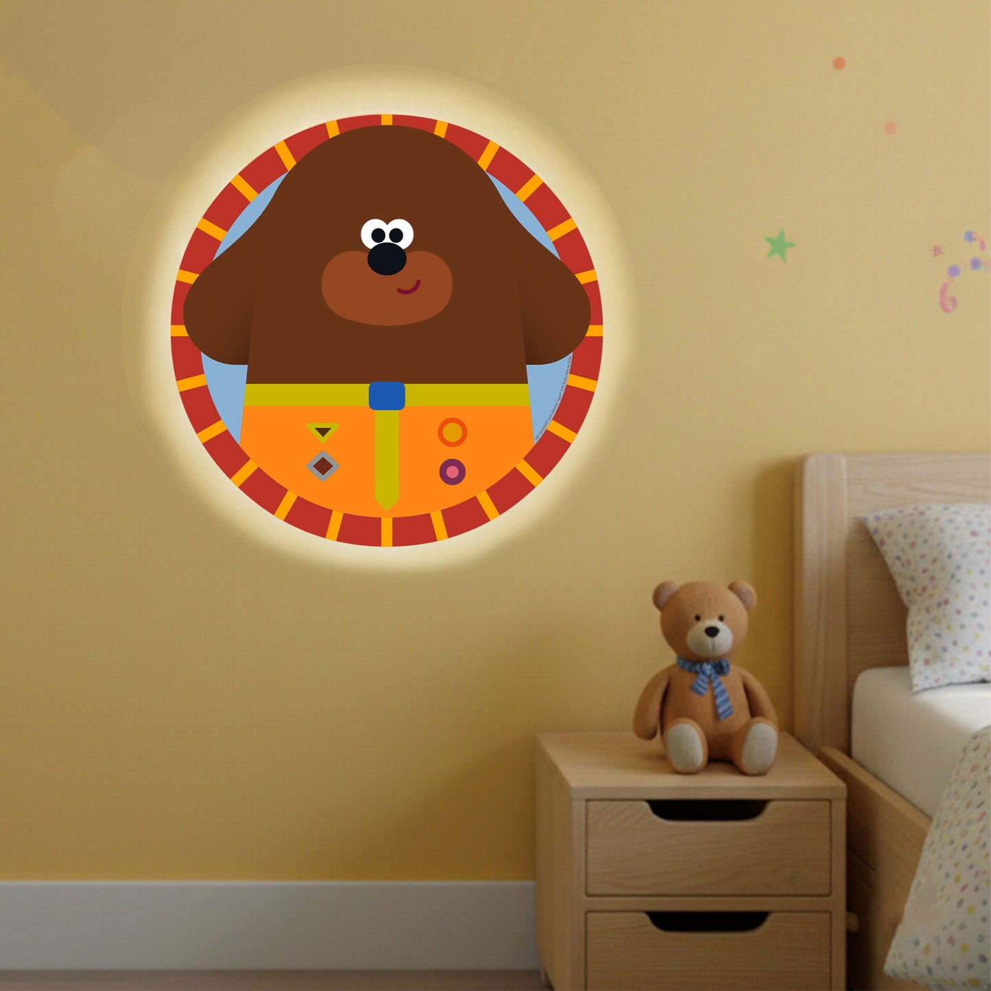 Hey Duggee LED Backlit Wallpop
