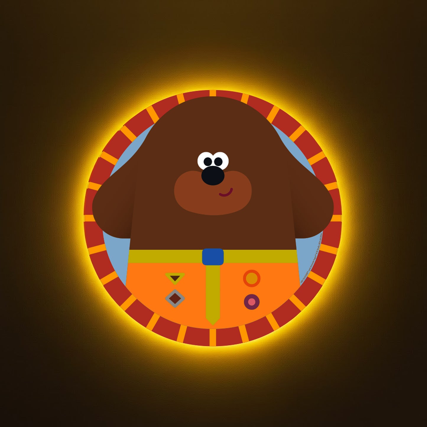 Hey Duggee LED Backlit Wallpop