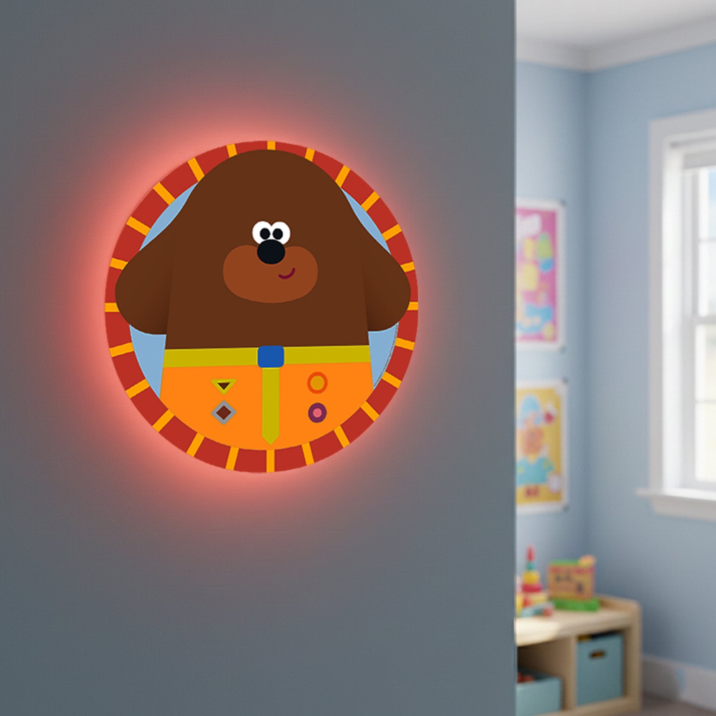 Hey Duggee LED Backlit Wallpop
