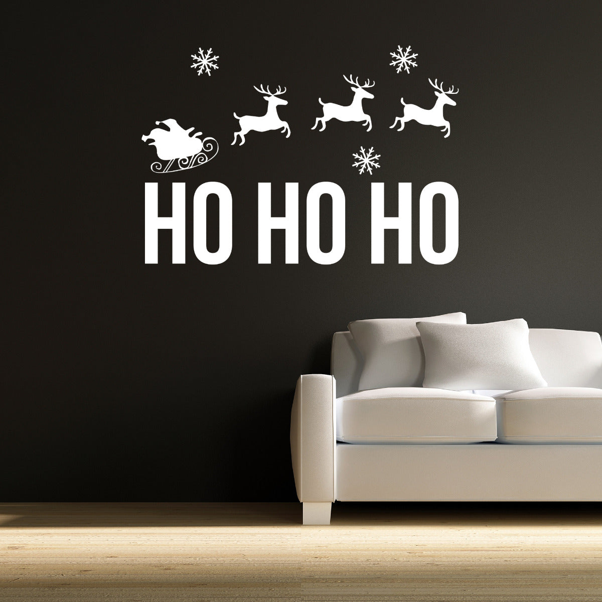 Ho Ho Ho Christmas Wall Sticker