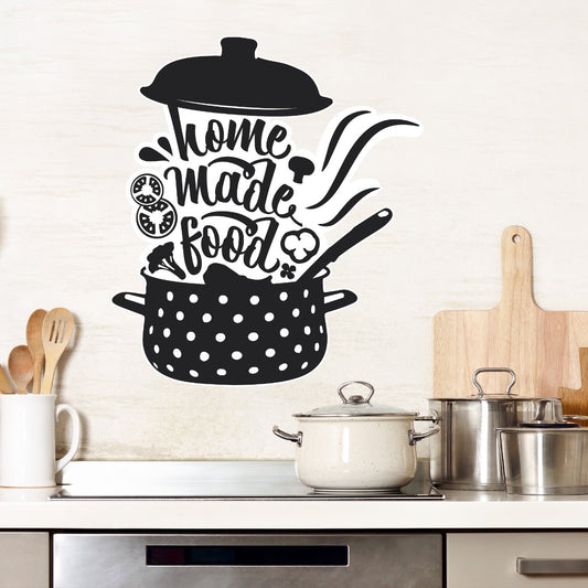 Kitchen Wall Sticker - Home Made Food Crock Pot