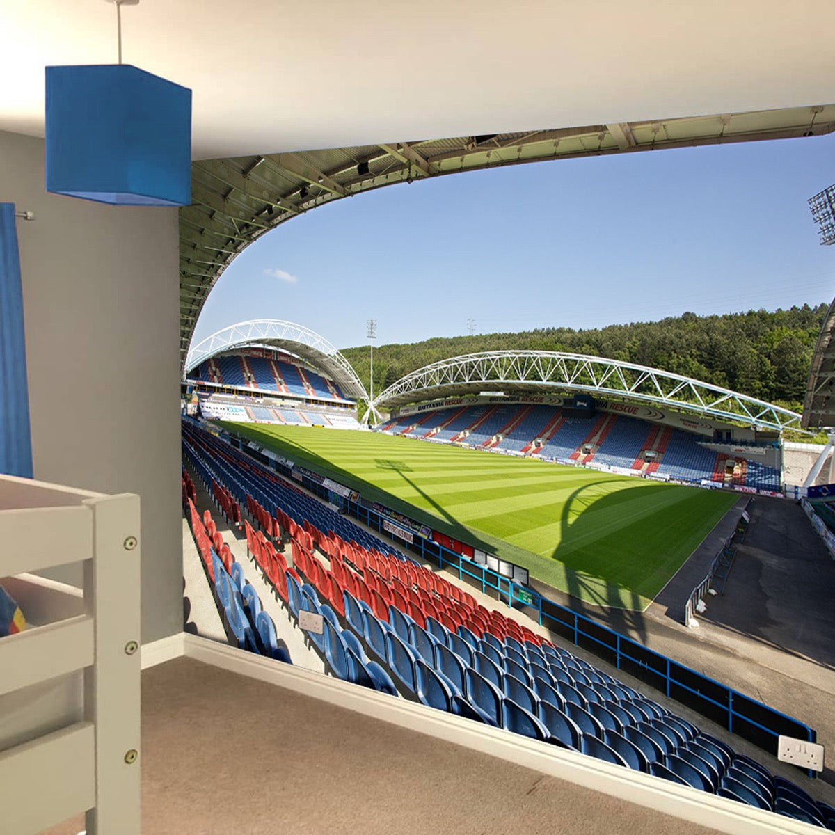 Htfc Background Huddersfield Town A.F.C. Kirklees Stadium Full Wall Mural β www.themed ...