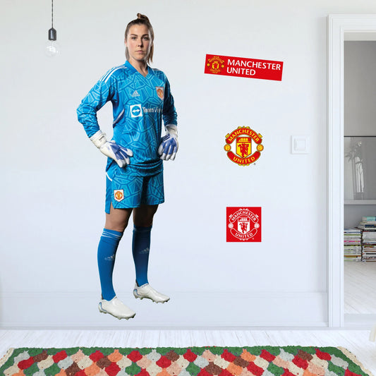 Manchester United FC Wall Sticker - Mary Earps 22/23 Player Wall Decal