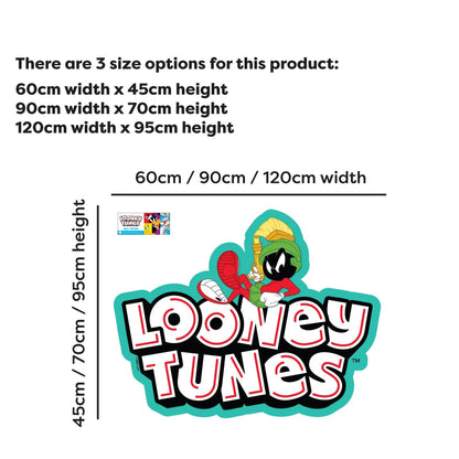 Looney Tunes Wall Sticker - Marvin the Martian Lay on Logo Wall Decal Art