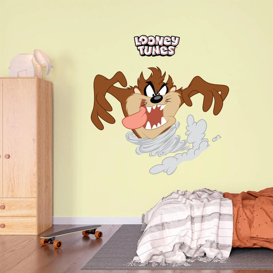 Looney Tunes Wall Sticker -  Taz Tornado Wall Decal Art