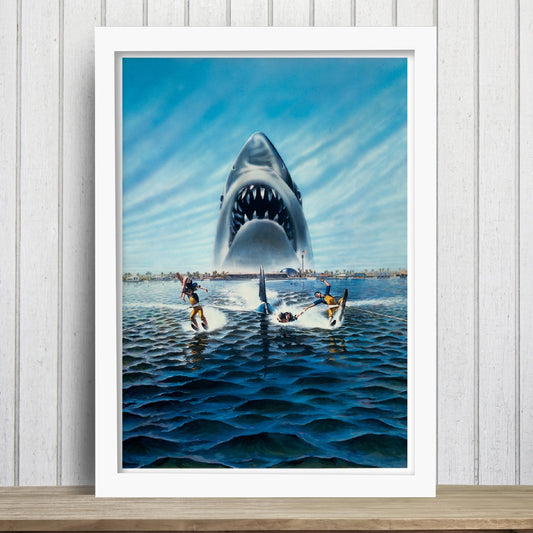 Jaws Print - Open Water Shark