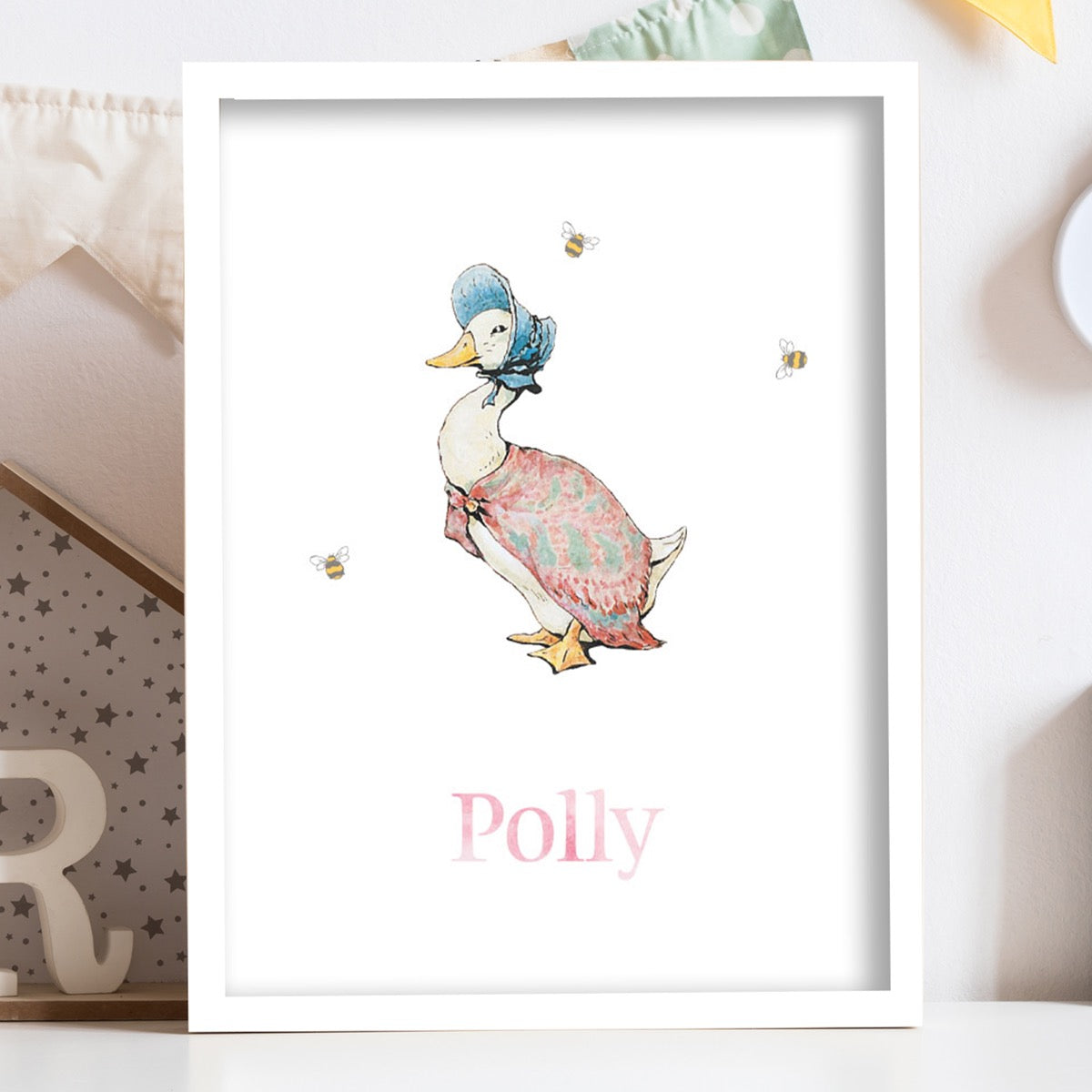 Peter Rabbit Print - Jemima Puddle-Duck Personalised Name