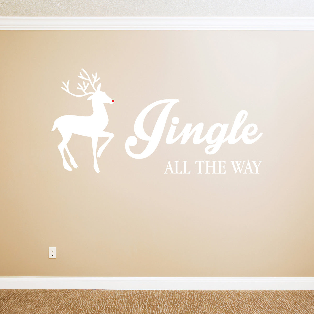 Jingle All The Way Wall Sticker