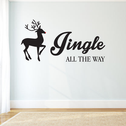 Jingle All The Way Wall Sticker