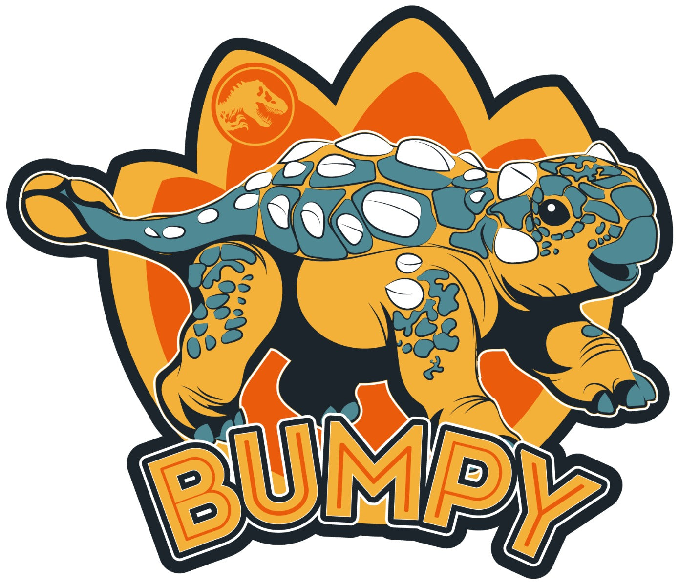 Jurassic World Camp Cretaceous Wall Sticker - Bumpy Icon