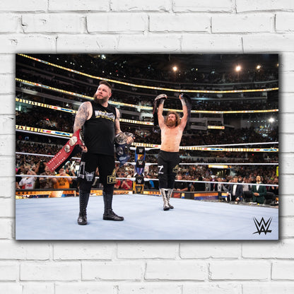 WWE Print - Kevin Owens and Sami WrestleMania Poster