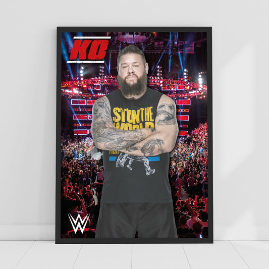 WWE Print - Kevin Owens Crowd Poster