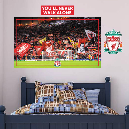 Liverpool Football European Night Anfield Stadium Wall Sticker