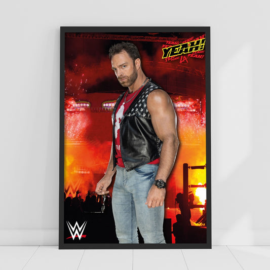 WWE Print - LA Knight Crowd Poster