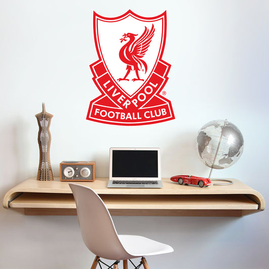 Liverpool 80s Retro Crest Wall Sticker