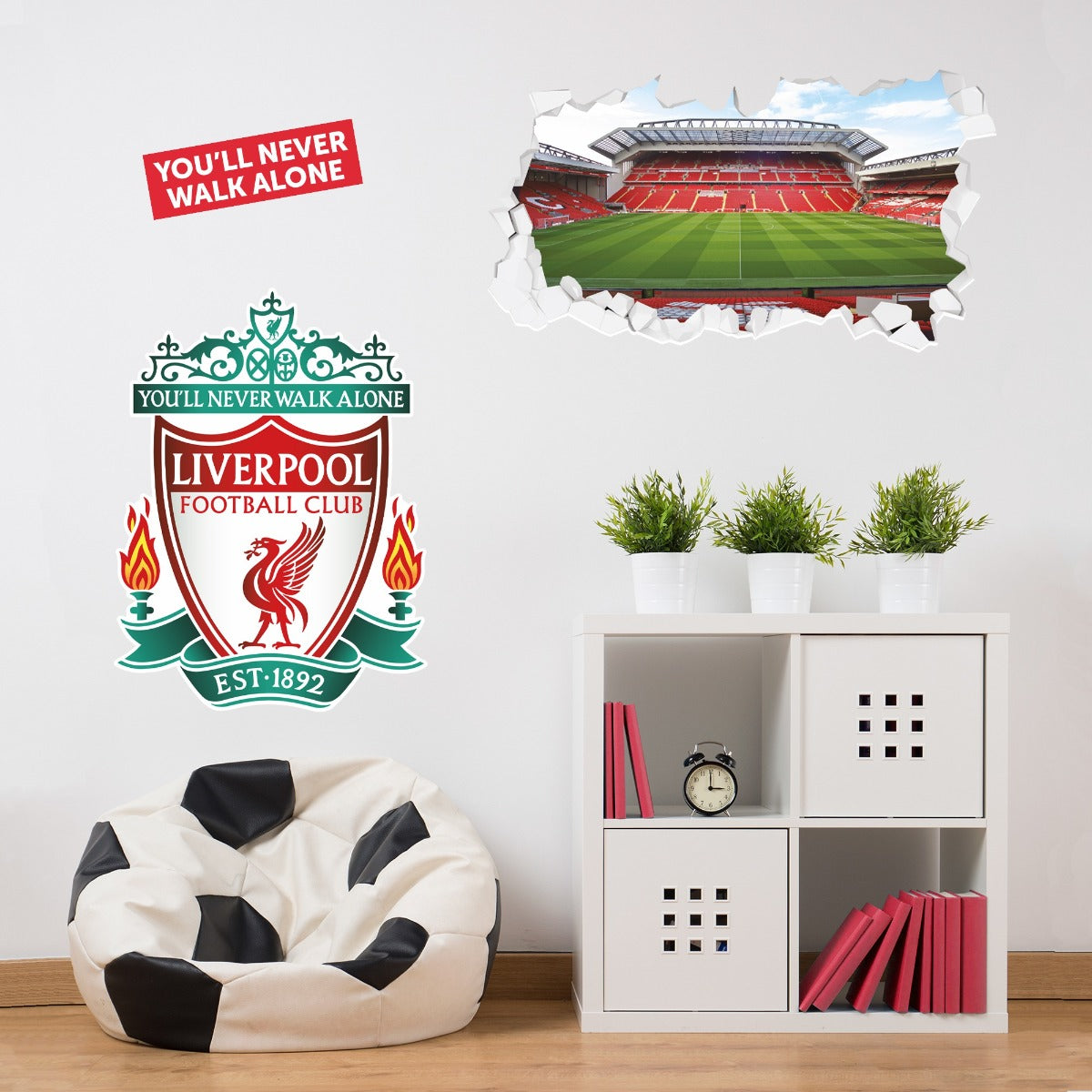 Liverpool FC Wall Sticker - Best Seller Bundle