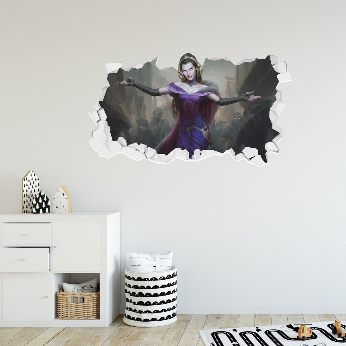 Magic: The Gathering Liliana Broken Wall Sticker