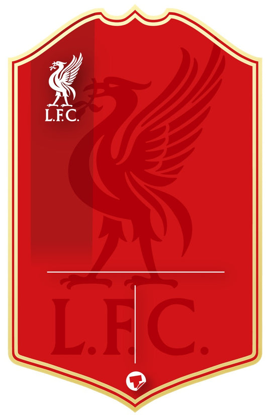 Liverpool Liver Bird Personalised Stats Card