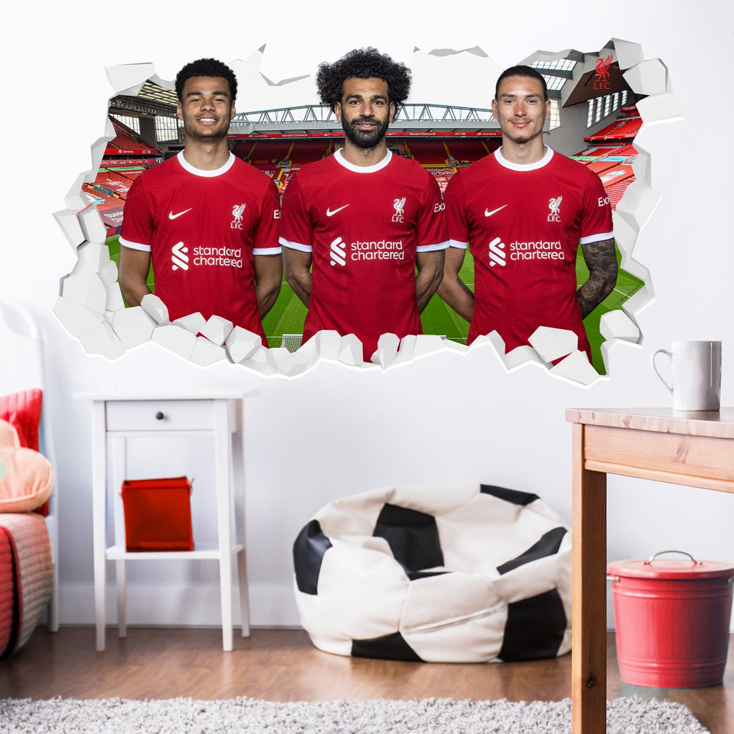Liverpool Attacking Shape Official Liverpool FC Wall Art – www.themed.co.uk