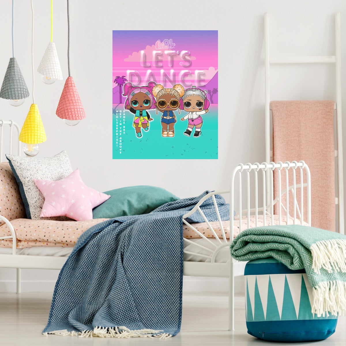 L.O.L Surprise! Let's Dance Wall Sticker