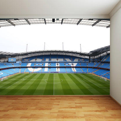 Manchester City FC - CITY in Stands Full Wall Mural