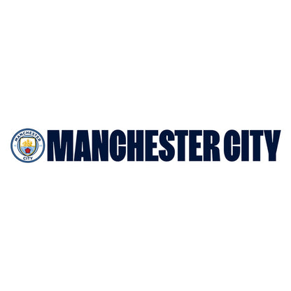 Manchester City Football Club - Crest & Club Name Wall Decal