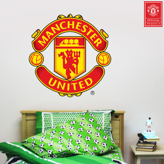 Manchester United F.C. Crest Wall Sticker