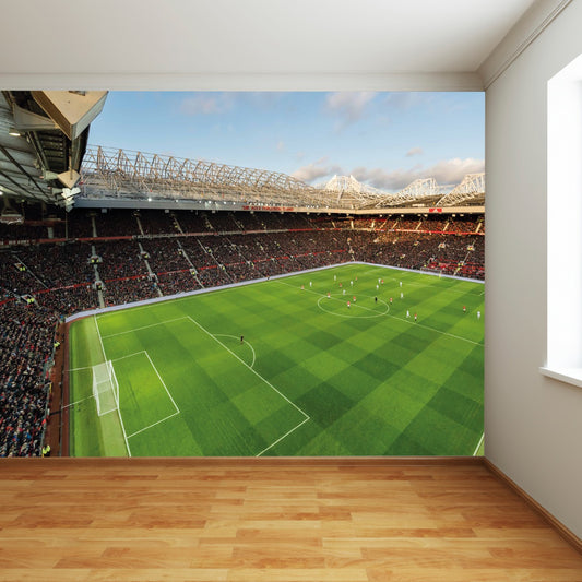 Manchester United Old Trafford Stadium Full Wall Mural Panoramic VIew