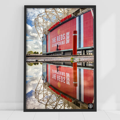 Manchester United Print - Marching On Forecourt