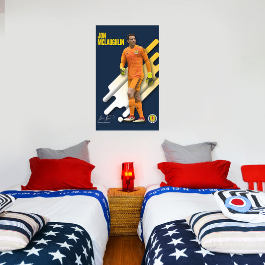 Scotland National Team - Jon McLaughlin Wall Sticker