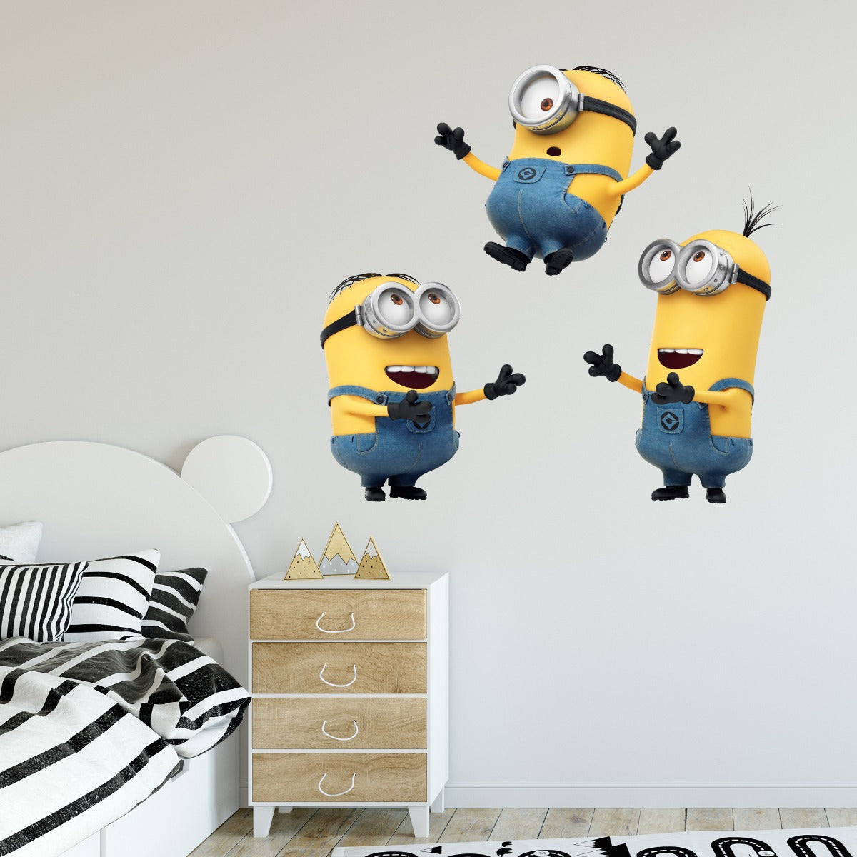 Despicable Me 3 Minions Playing Wall Sticker