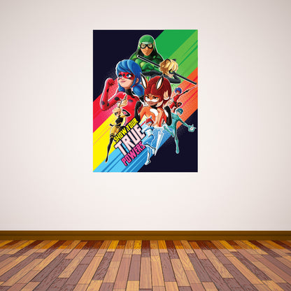 Miraculous - Show Your True Powers Poster Wall Sticker