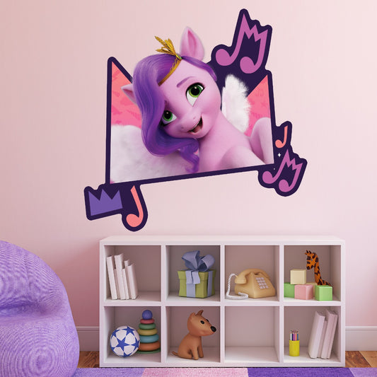 My Little Pony Wall Sticker - A New Generation Pipp Jumping Through Wall