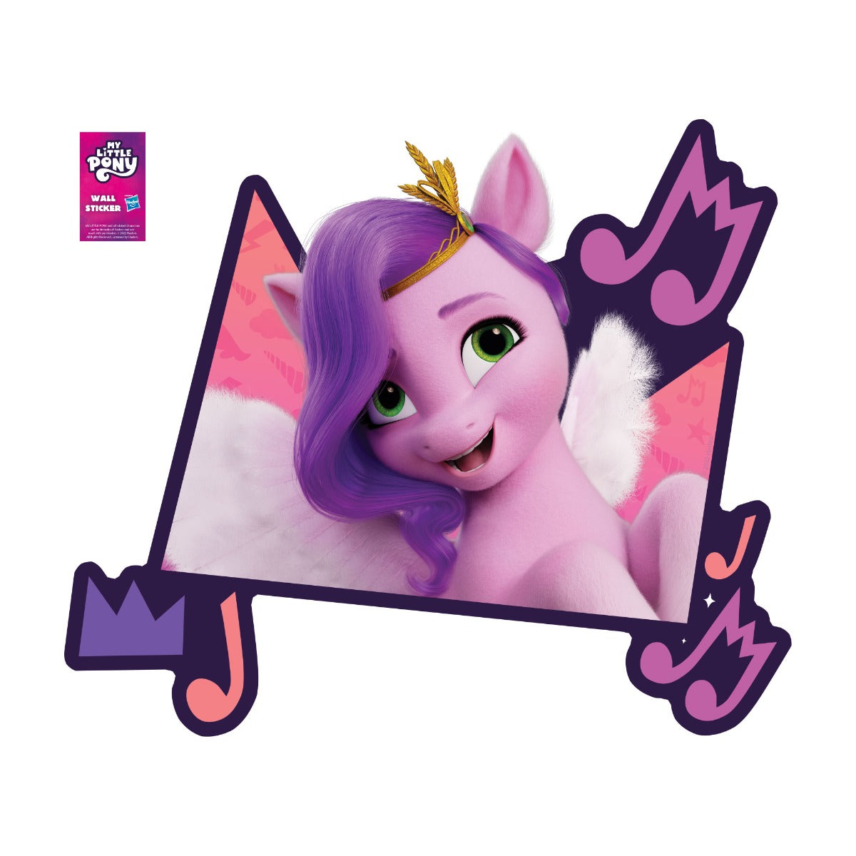 My Little Pony Wall Sticker - A New Generation Pipp Jumping Through Wall