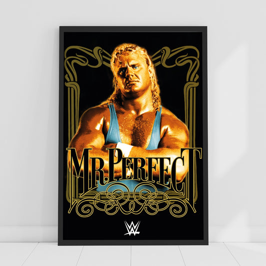 WWE Print - Mr Perfect Graphic Poster