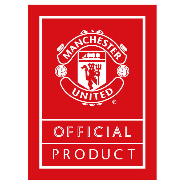 Manchester United Football Club Wall Sticker - Luke Shaw 23/24 Broken Wall + MUFC Decal Set