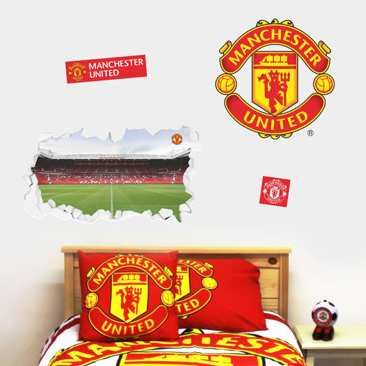 Manchester United Wall Sticker - Best Seller Bundle
