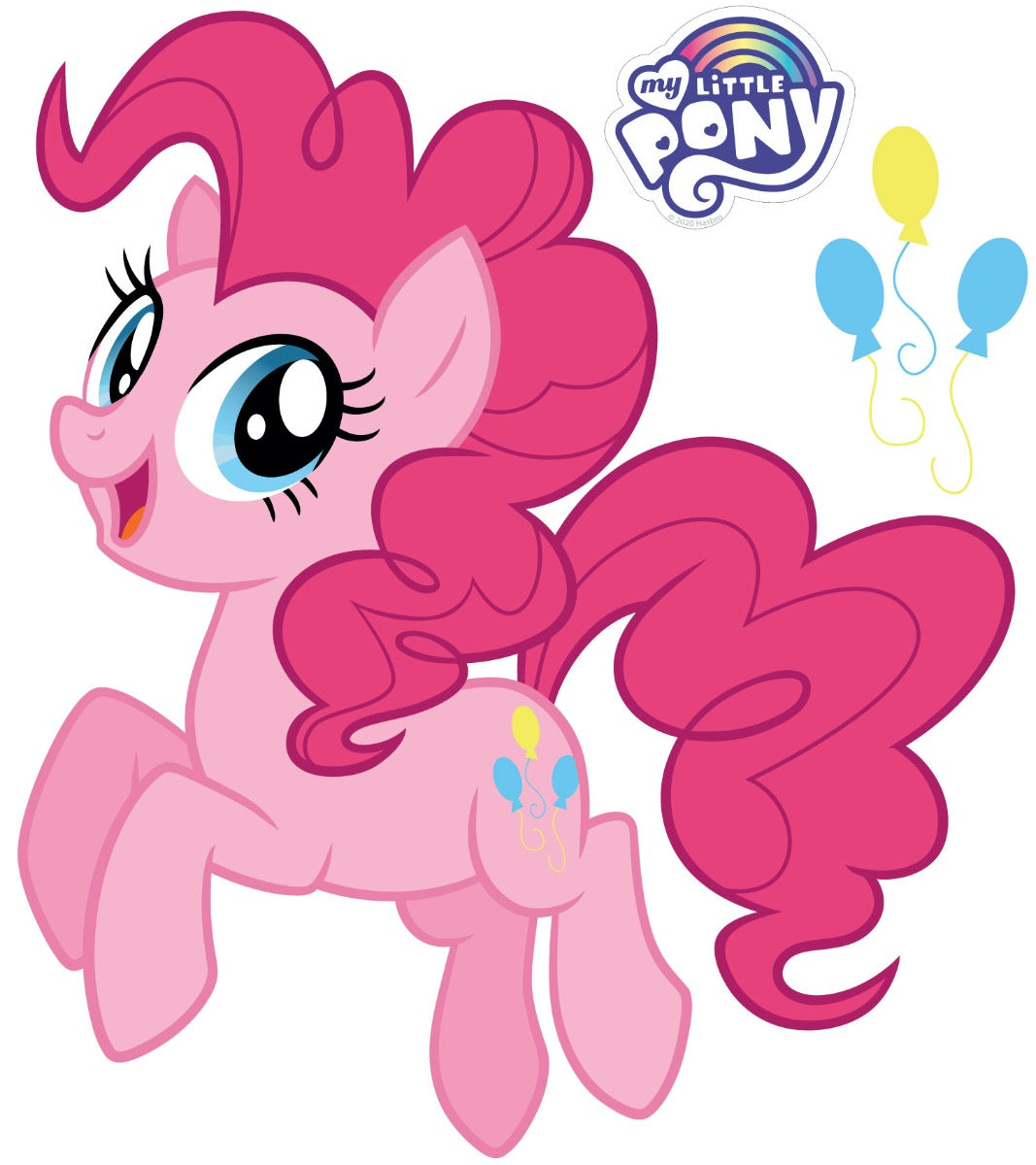 My Little Pony - Pinkie Pie Wall Sticker – www.themed.co.uk