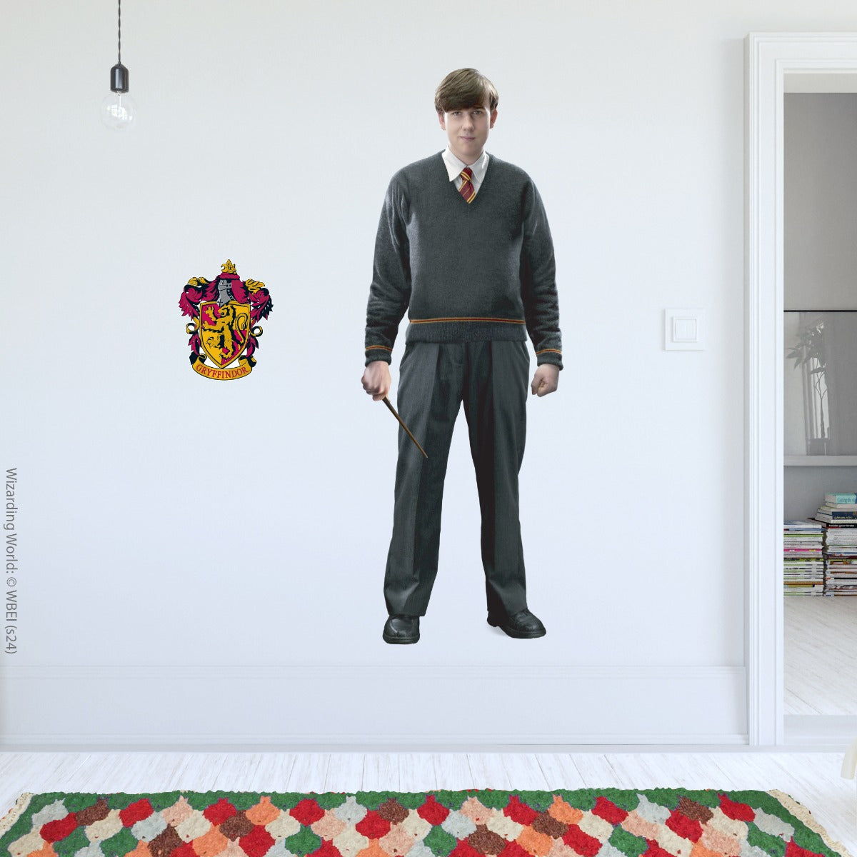 HARRY POTTER Wall Sticker - Neville Longbottom Cut Out Wall Decal Wizarding World Art