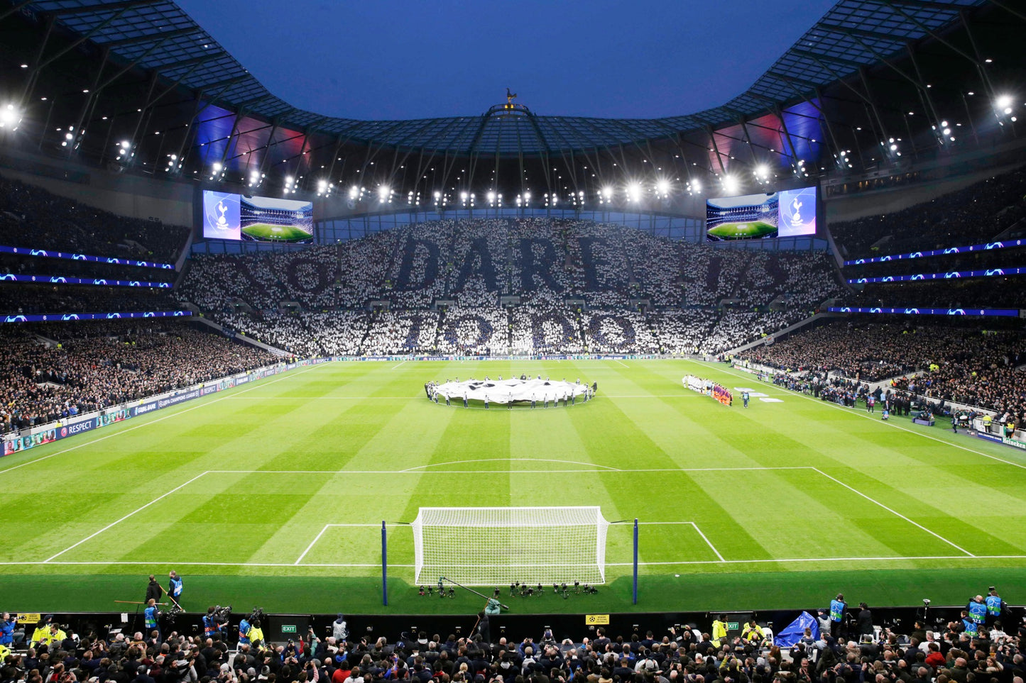 Tottenham Hotspur Stadium To Dare Is To Do Stands Full Wall Mural